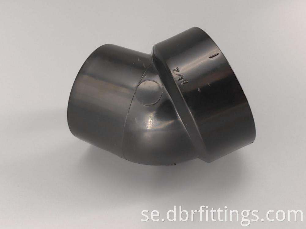 ABS fittings 45 SHORT TURN STREET ELBOW